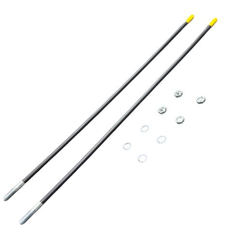 410010 - Replaces Fisher Black Cable Guide Sticks P/N 27195.