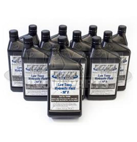 410401 - Case of Low Temp Hydraulic Fluid | 12 Quarts | Oil for Snowplows, Liftgates and DC Powerpacks HYD01704, 28531-12, 15487, 1307010, 49311-12