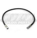 411709 - Replaces Fisher and Western 1/4" x 42" Snowplow Angle Hose P/N 56591, 56616,