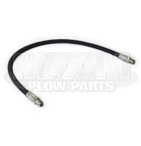 411729 - Replaces Fisher 1/4" x 28" Driver Side Snowplow Angle Hose P/N 8728