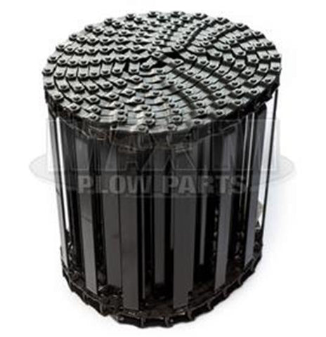 420037 - Replaces Henderson and Buyers -14' V-Box Salt Spreader Conveyor Chain - 164 Links P/N 77470, 1454160.